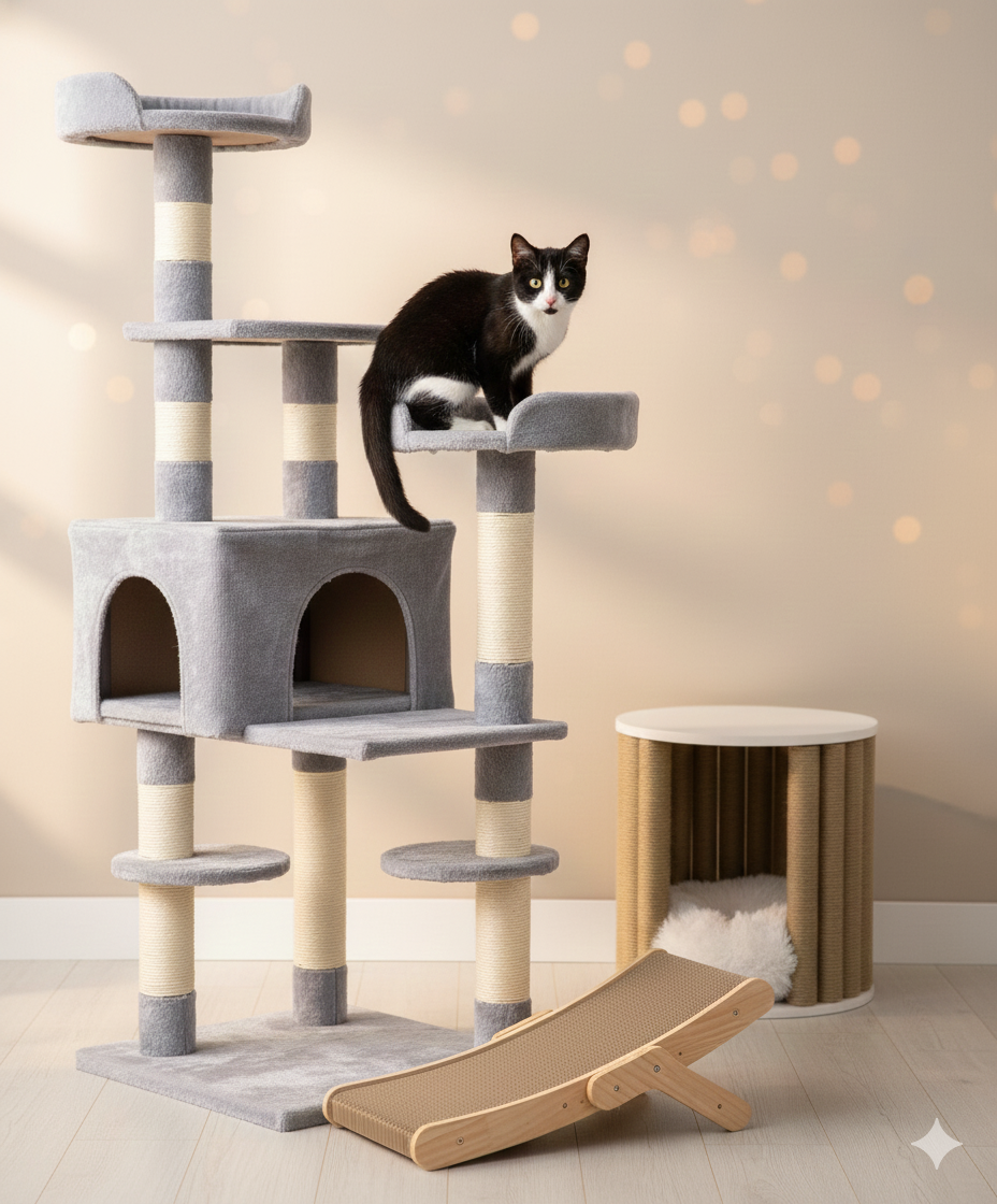 Cat Trees, Scratchers, & Furniture
