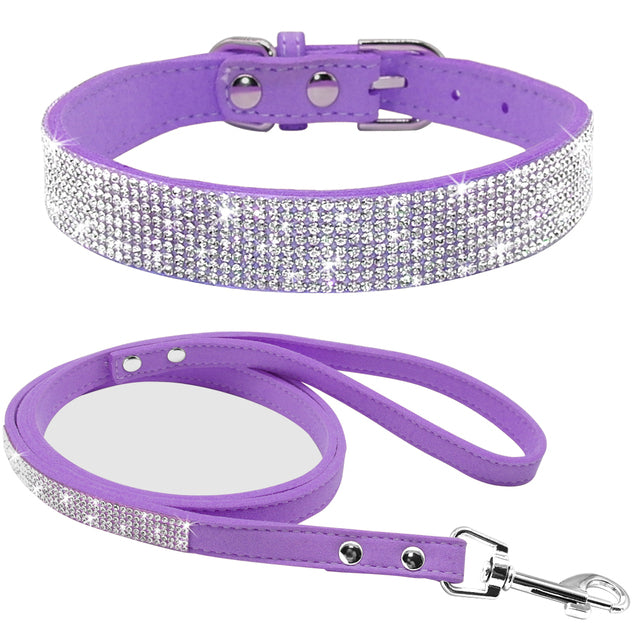 Sparkly Pet Collar Leash Set - Pawfection