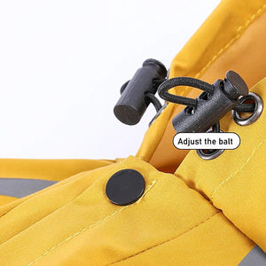 4-Leg Waterproof Dog Raincoat