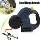 Automatic Dual Retractable Pet Leash