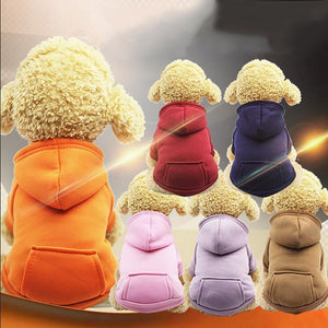 Soft Fleece Dog Hoodie
