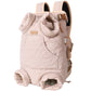 Winter Thickened Portable Pet Chest Backpack