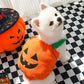Plush Pumpkin Halloween Pet Costume