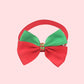 Holiday Pet Bow Collar
