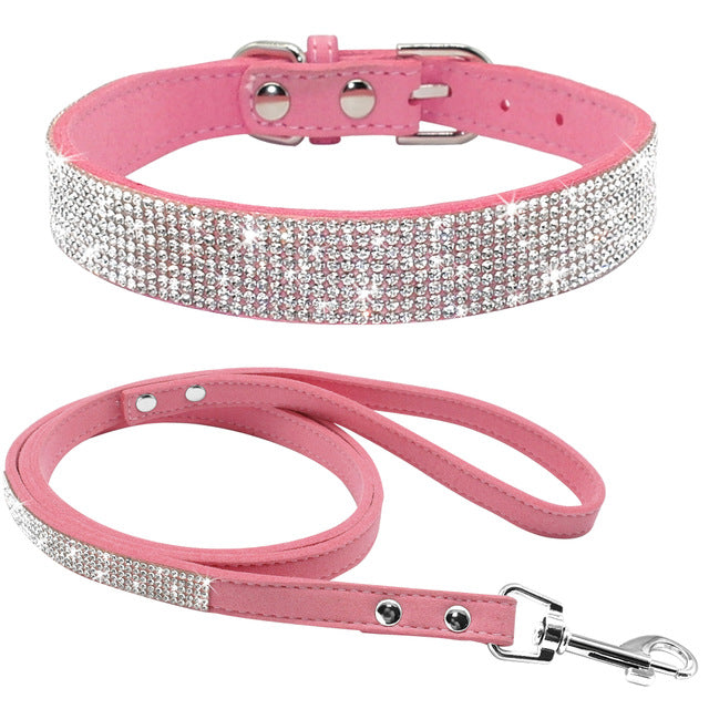 Sparkly Pet Collar Leash Set - Pawfection