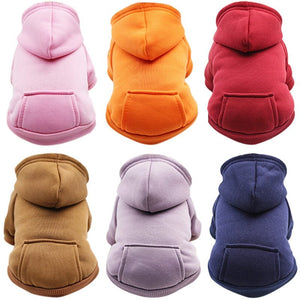 Soft Fleece Dog Hoodie
