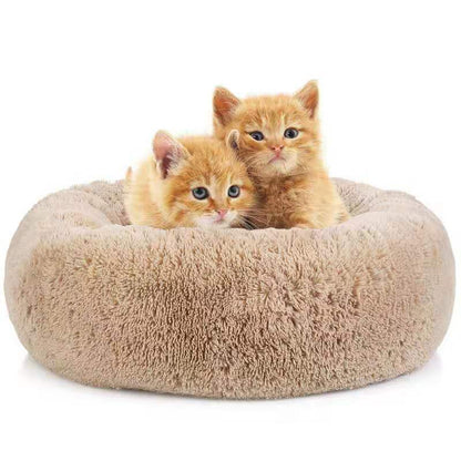 Washable Soft Round Pet Bed