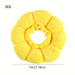 Soft Sunflower Pet Recovery Collar
