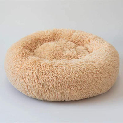 Washable Soft Round Pet Bed