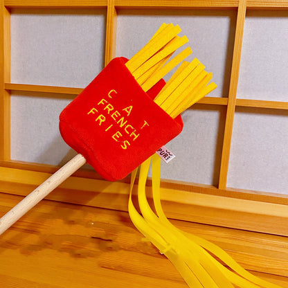 Hot Pot Ramen Cat Wand Toy