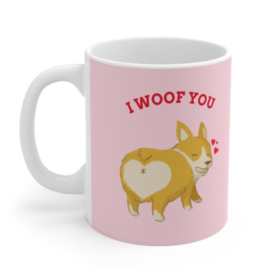 I Woof You Dog Lovers Mug - Pawfection