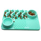 Silicone Slow Feed Pet Licking Mat with Suction Cups