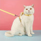 Honey Bee Escape-Proof Cat Harness & Leash Set