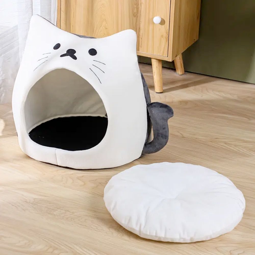 Adorable Cat Shape Pet House - Pawfection