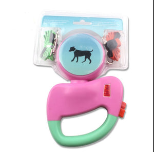 2-in-1 double retractable leash