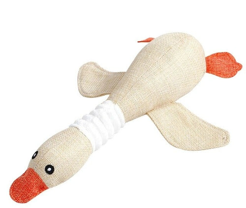 Cloth Goose Dog Chewing Toy - Pawfection