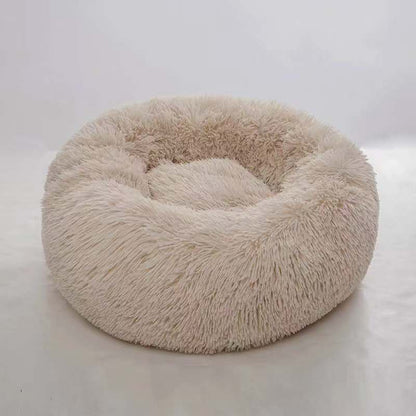 Washable Soft Round Pet Bed