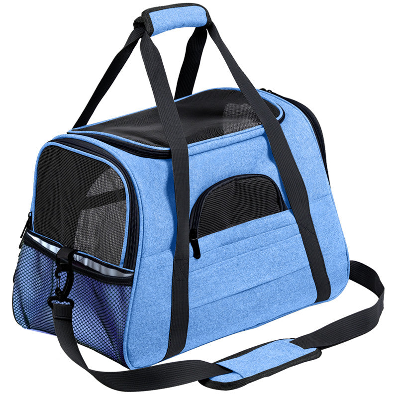 Pet Messenger Carrier Travel Bag - Pawfection