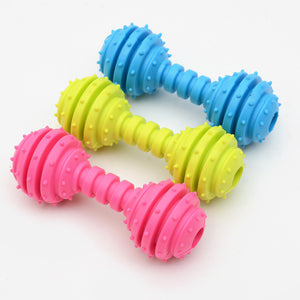 Dumbell Rubber Toy