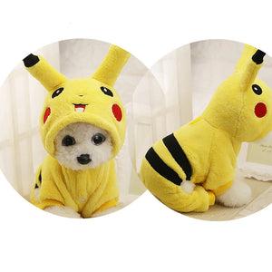 Pikachu Pet Winter Jacket