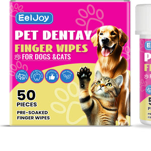 Pet Dental Finger Wipes