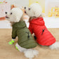 Fashionable Hooded Pet Jacket
