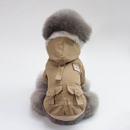 Dog Winter Hoodie Coat