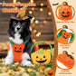 Plush Pumpkin Halloween Pet Costume