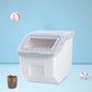 Pet Food Storage Container with Measuring Cup
