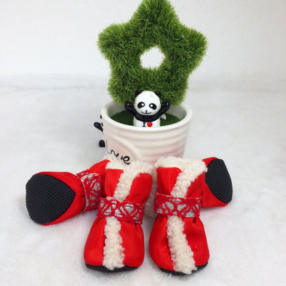 Christmas Pet Shoes