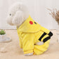 Pikachu Pet Winter Jacket