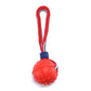 Interactive Dog Chew Ball with Rope