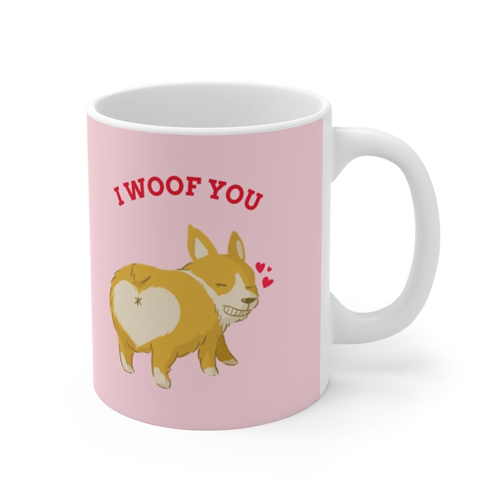 I Woof You Dog Lovers Mug - Pawfection