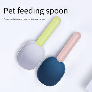 Mutli-function Portable Pet Food Shovel Scoop