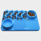 Silicone Slow Feed Pet Licking Mat with Suction Cups