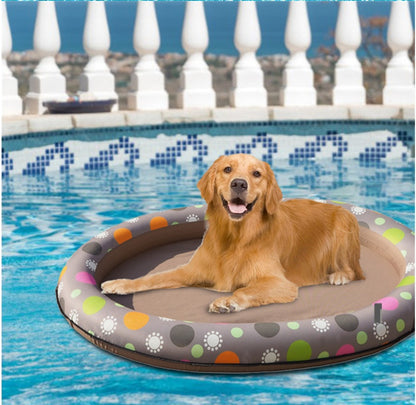 Inflatable Swimming Raft Pet Bed