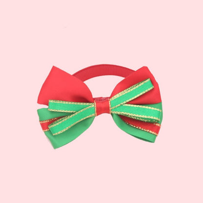 Holiday Pet Bow Collar