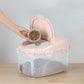 Pet Food Storage Container with Measuring Cup