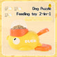 Interactive Duck Pet Puzzle Feeder