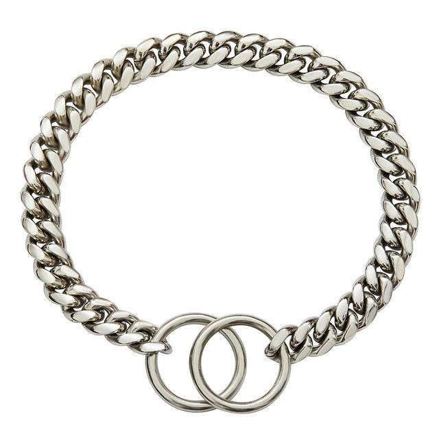 Gold Link Chain Collar for Dogs - Pawfection