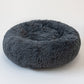 Round Calming Plush Pet Bed