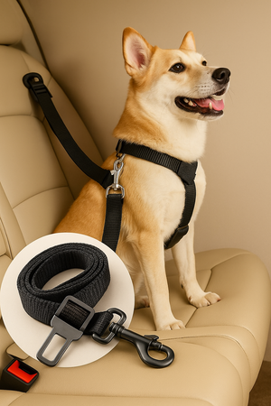 Adjustable Dog Safety Seat Belt