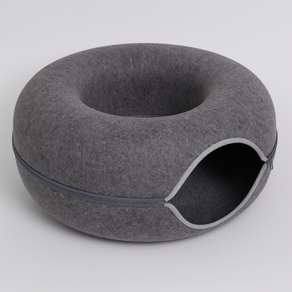 Donut Cat Bed Tunnel