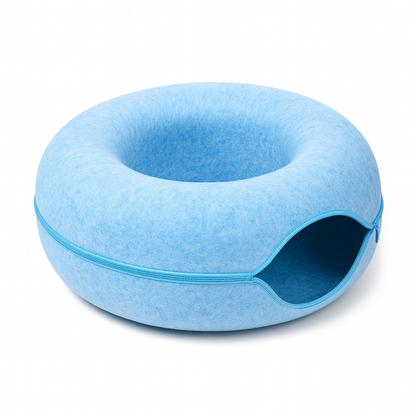 Donut Cat Bed Tunnel