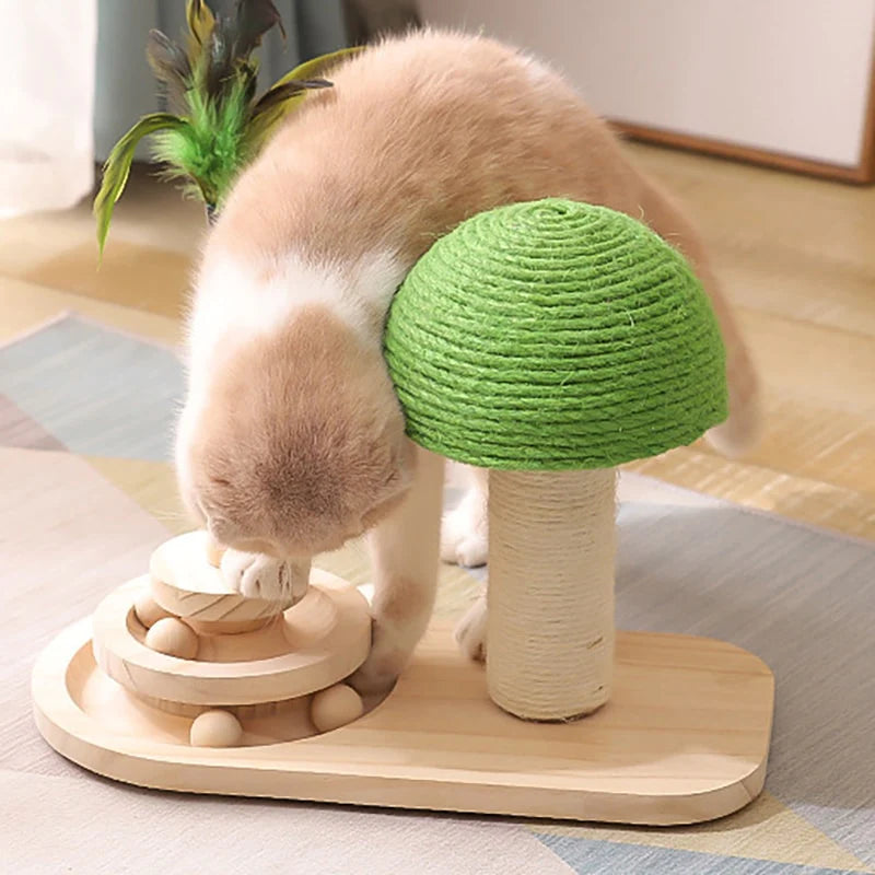 Pet Tree Scratching Post with Toy - Pawfection