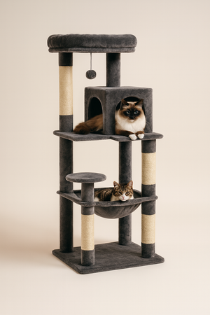 Minimalist MDF Cat Climbing Frame