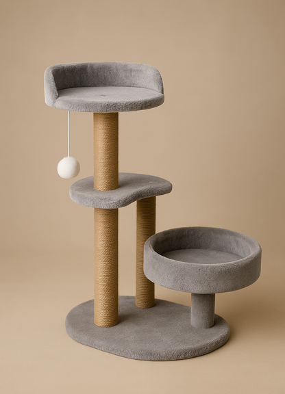 Multi-Level Cat Tree Tower