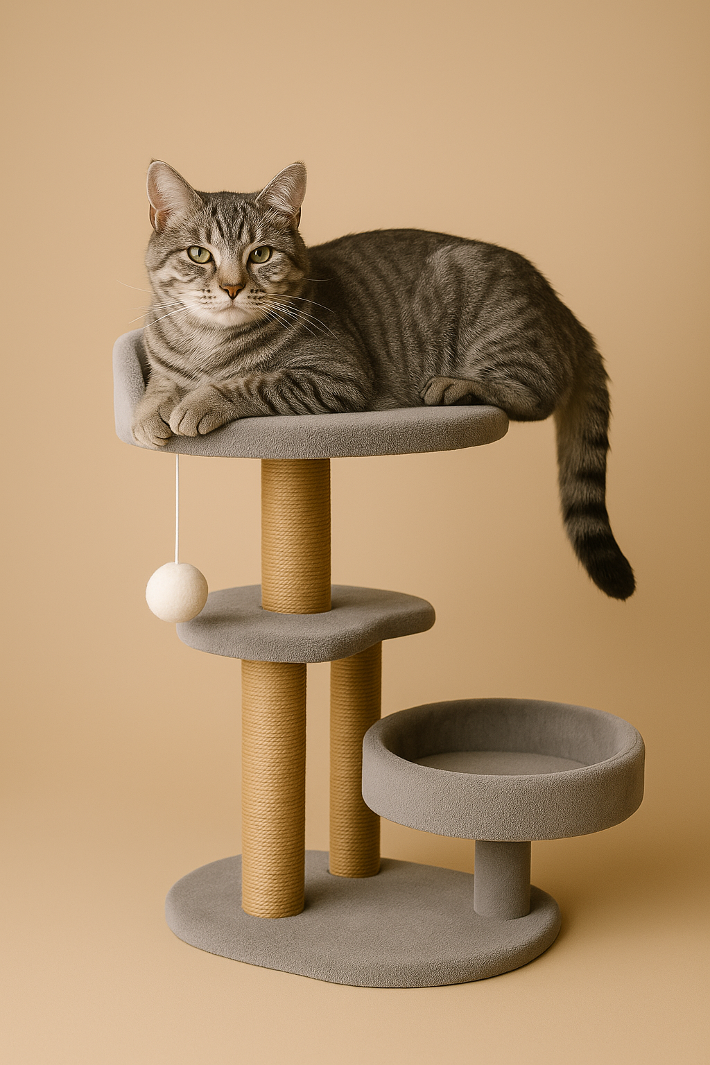 Multi-Level Cat Tree Tower