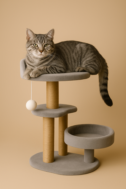 Multi-Level Cat Tree Tower