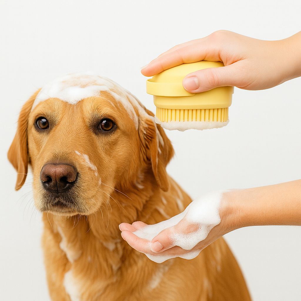 Pet Bath Soft Brush